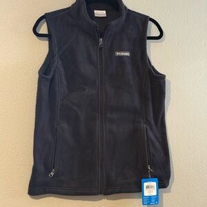 Columbia Dark Fleece Zip Vest